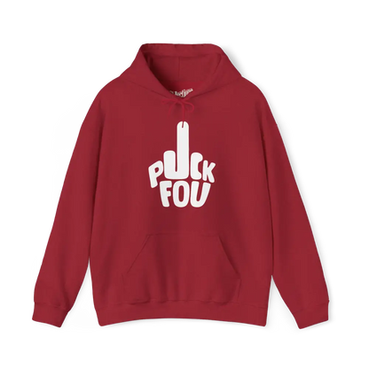 Vie d’Phoqué - Sweat à capuche - Sweat à capuche - Puck Fou - Cerise Vintage / S / M