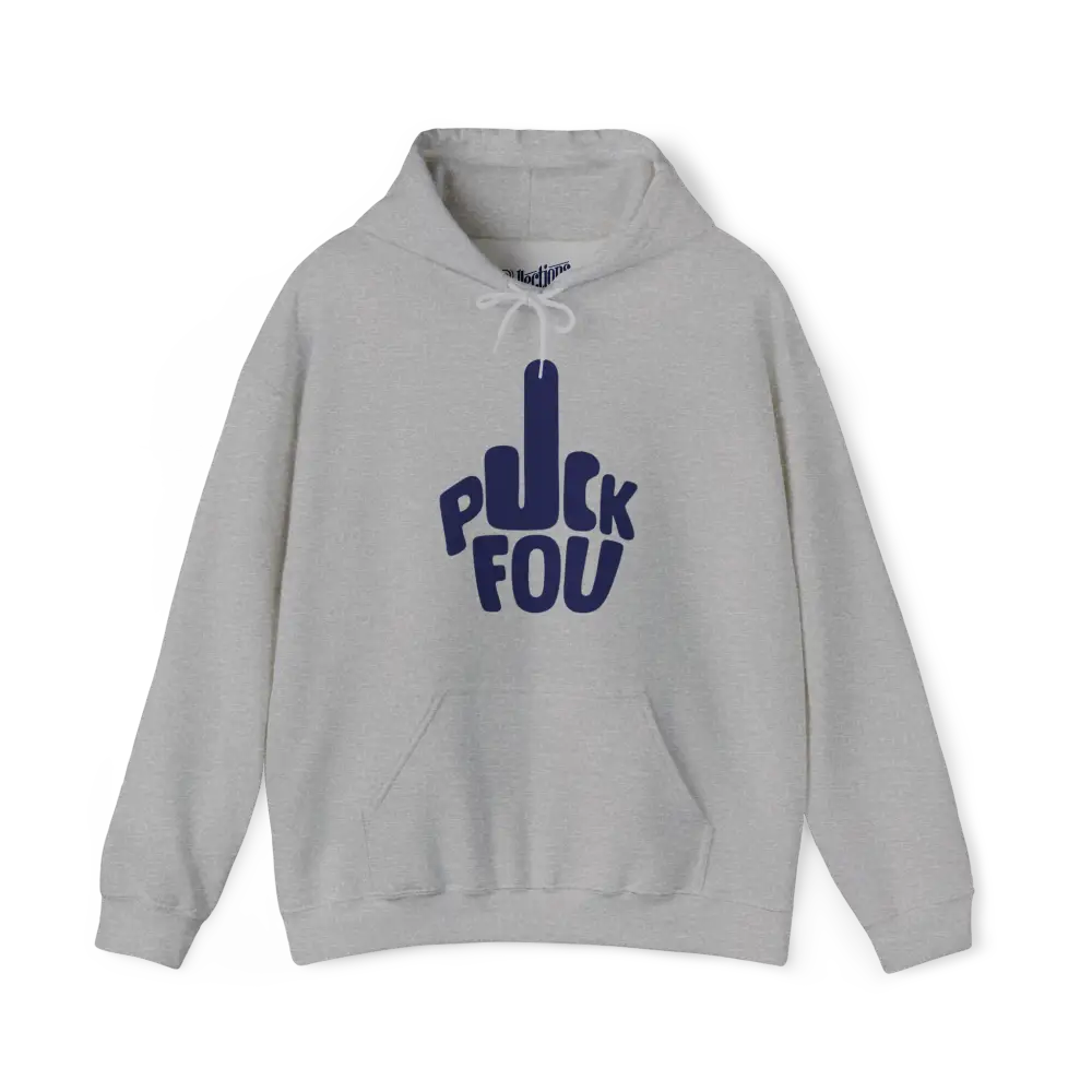 Vie d’Phoqué - Sweat à capuche - Sweat à capuche - Puck Fou - Gris Sport / S / M