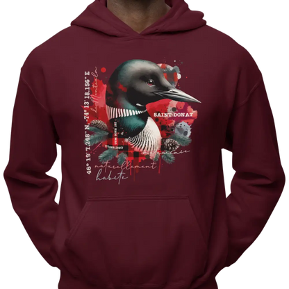 Local d’abord - Sweat à capuche - Sweat à capuche - Saint-Donat – L’esprit habite