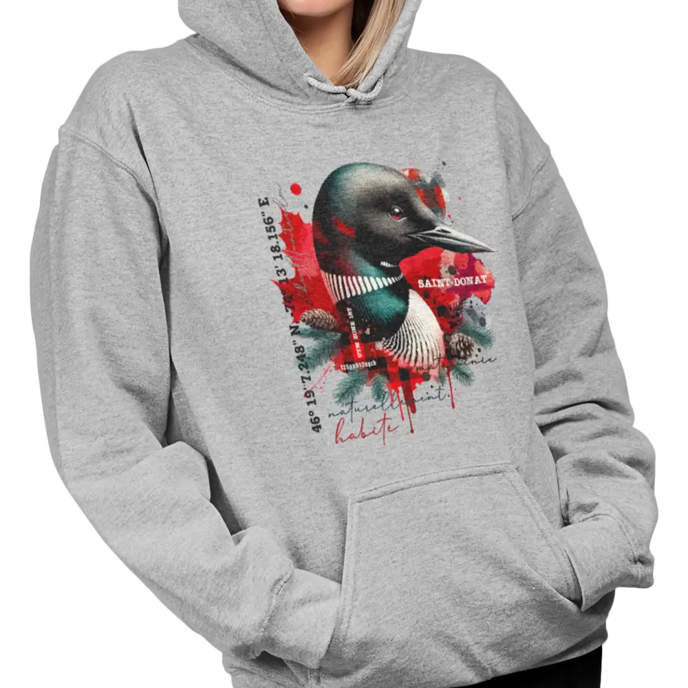 Local d’abord - Sweat à capuche - Sweat à capuche - Saint-Donat – L’esprit habite