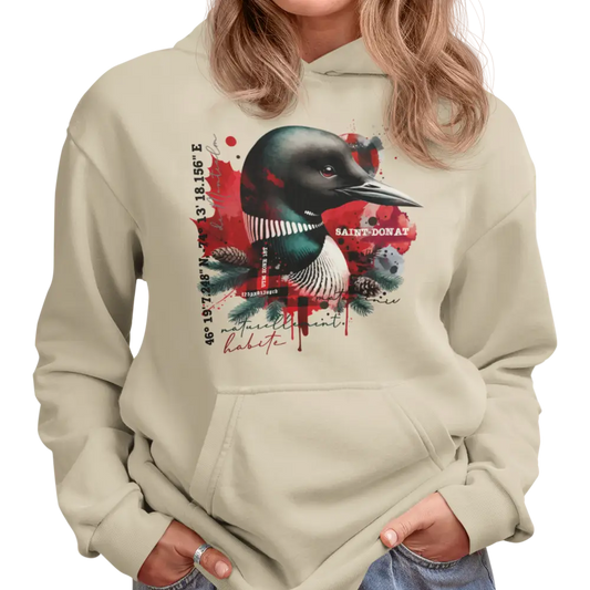 Local d’abord - Sweat à capuche - Sweat à capuche - Saint-Donat – L’esprit habite