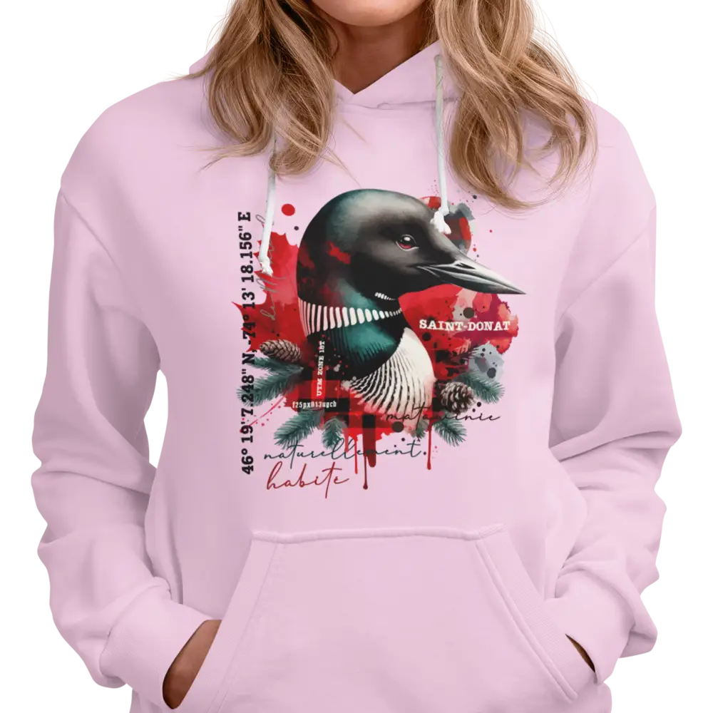 Local d’abord - Sweat à capuche - Sweat à capuche - Saint-Donat – L’esprit habite