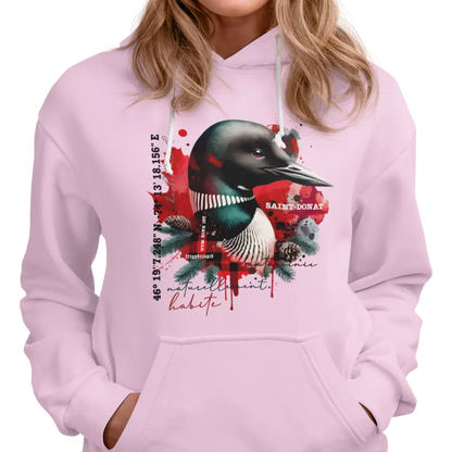 Local d’abord - Sweat à capuche - Sweat à capuche - Saint-Donat – L’esprit habite