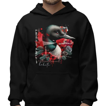 Local d’abord - Sweat à capuche - Sweat à capuche - Saint-Donat – L’esprit habite