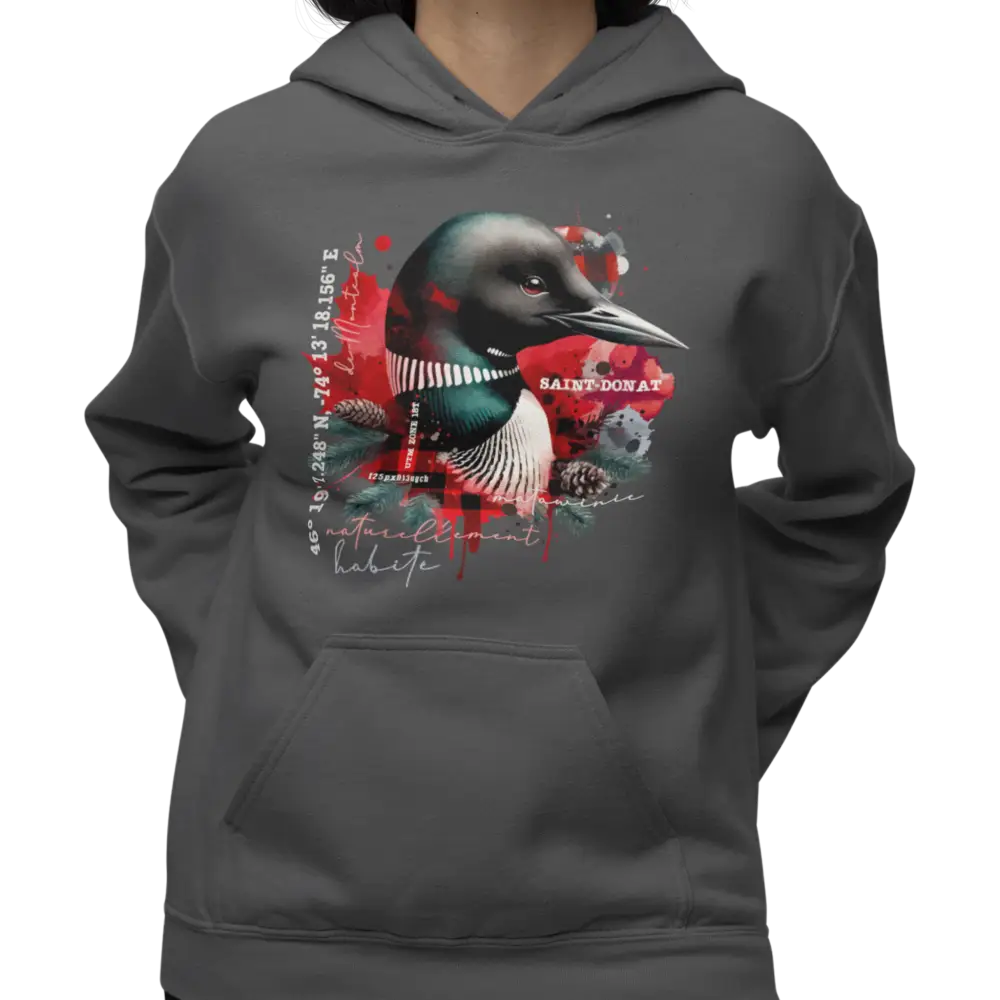 Local d’abord - Sweat à capuche - Sweat à capuche - Saint-Donat – L’esprit habite