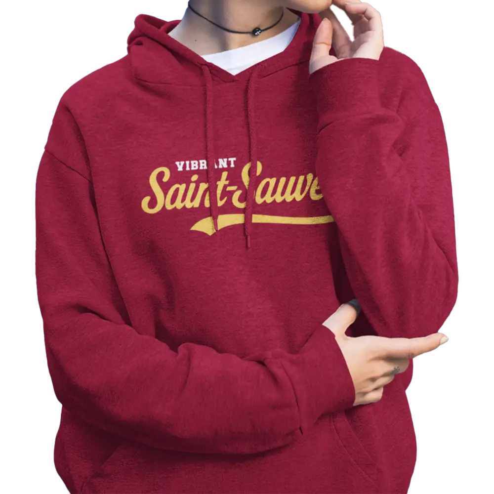 Local D’abord - Sweat à capuche - Sweat à capuche - Vibrant Saint-Sauveur