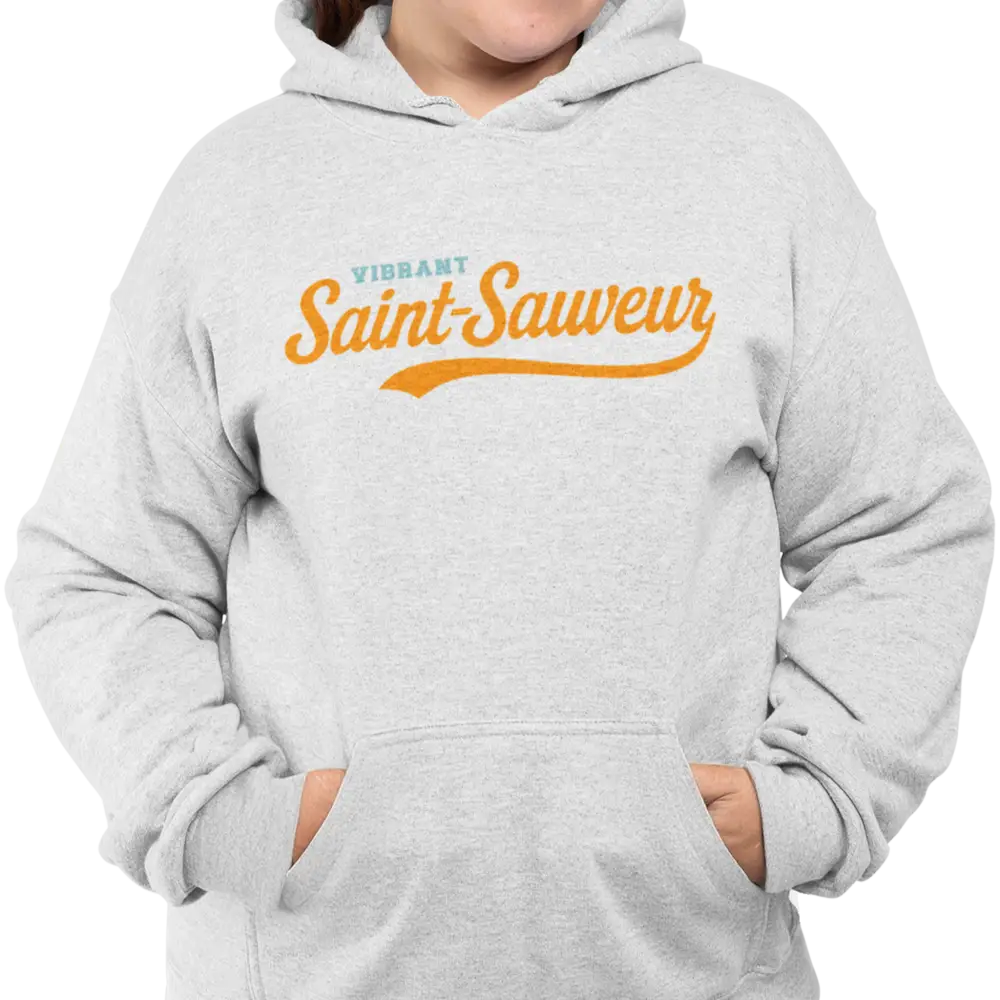 Local D’abord - Sweat à capuche - Sweat à capuche - Vibrant Saint-Sauveur