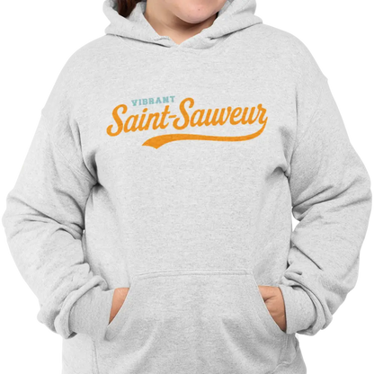 Local D’abord - Sweat à capuche - Sweat à capuche - Vibrant Saint-Sauveur
