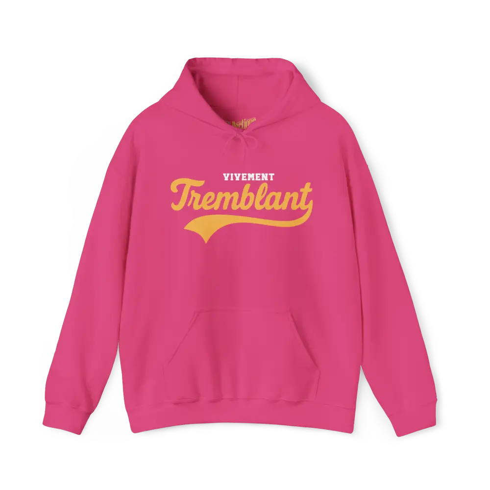 Local D’abord - Sweat à capuche - Sweat à capuche - Vivement Tremblant - Fleur exotique / S / M