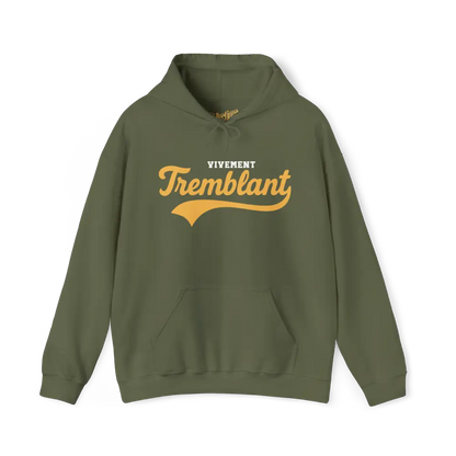 Local D’abord - Sweat à capuche - Sweat à capuche - Vivement Tremblant - Militaire / S / M