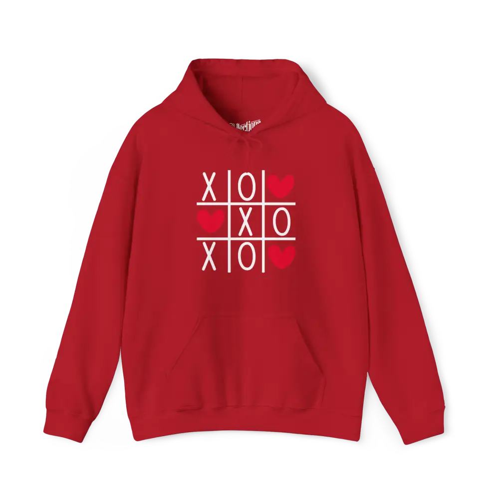 Saint-Valentin - Sweat à capuche - Sweat à capuche - XOXO - Cerise / S / M