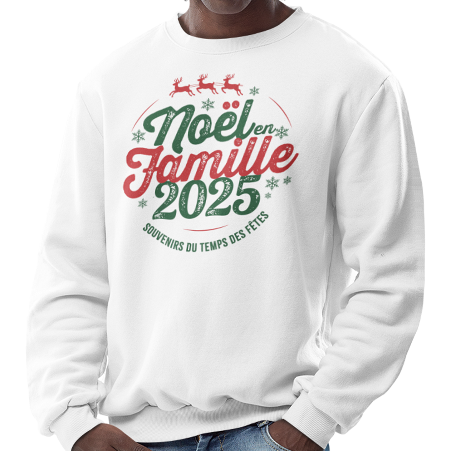 Sweat-shirt - Noël en famille 2025