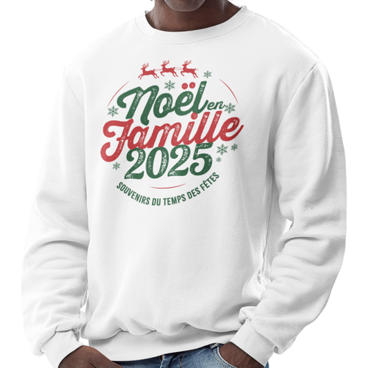 Sweat-shirt - Noël en famille 2025