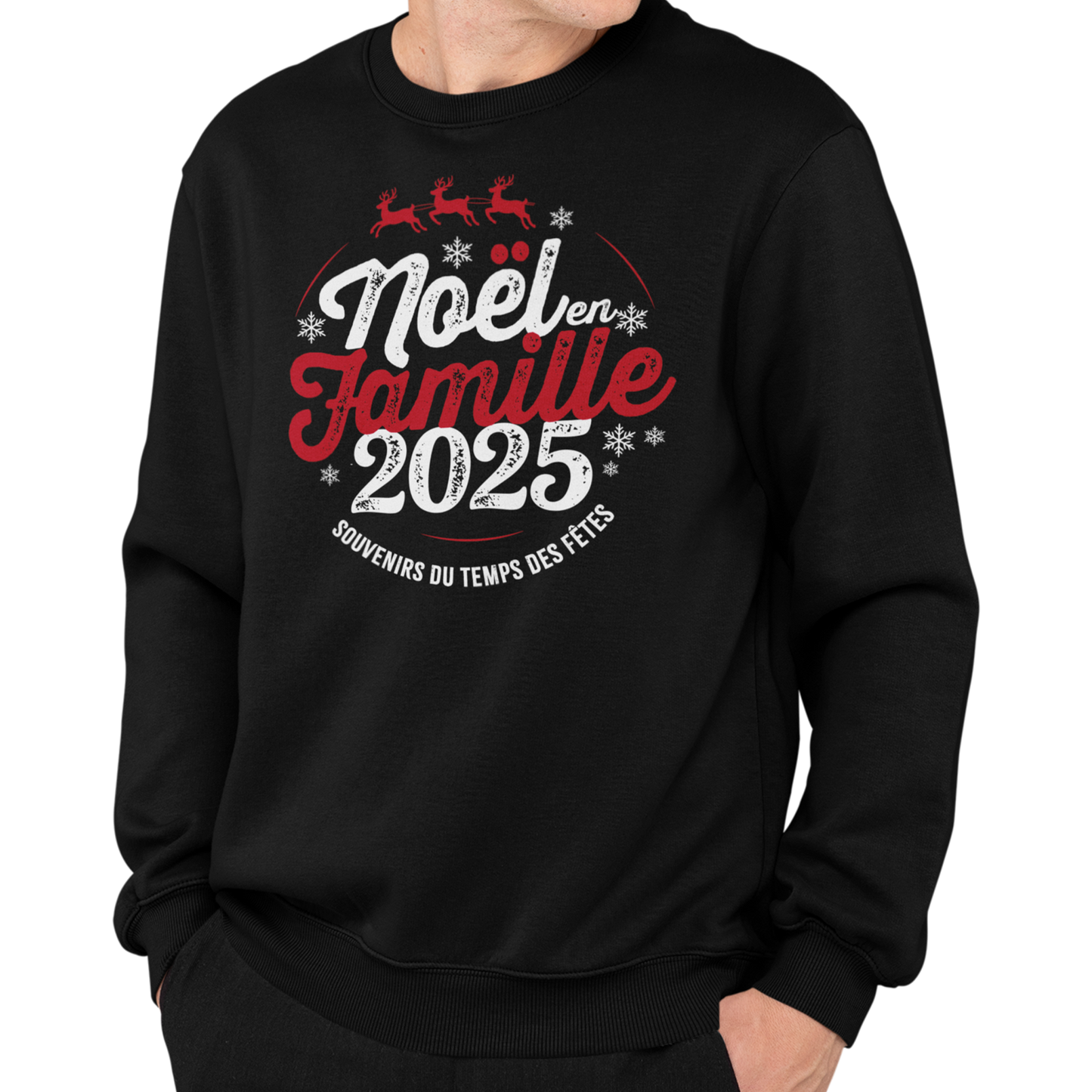 Sweat-shirt - Noël en famille 2025