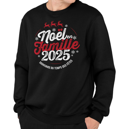 Sweat-shirt - Noël en famille 2025