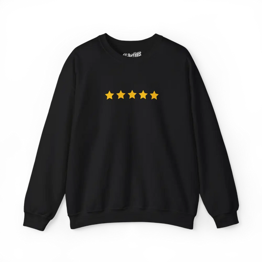 Gameur - Sweat-shirt - Sweat-shirt - 5 Étoiles - Noir / S / M
