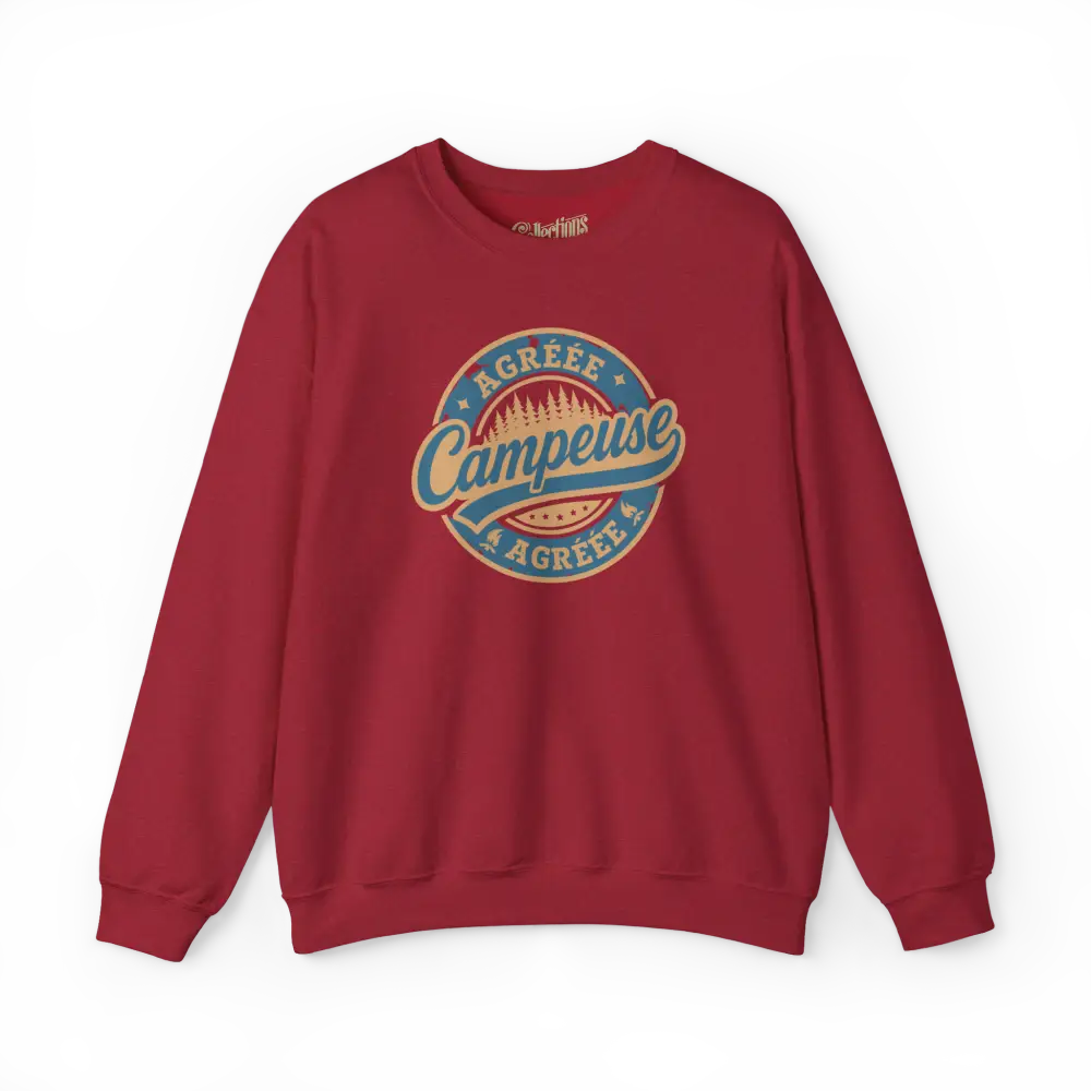 #camping - Sweat-shirt - Sweat-shirt – Campeuse Agréée