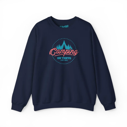 #camping - Sweat-shirt - Sweat-shirt - Camping en tente c’est l’shit