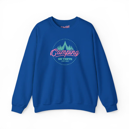 #camping - Sweat-shirt - Sweat-shirt - Camping en tente c’est l’shit