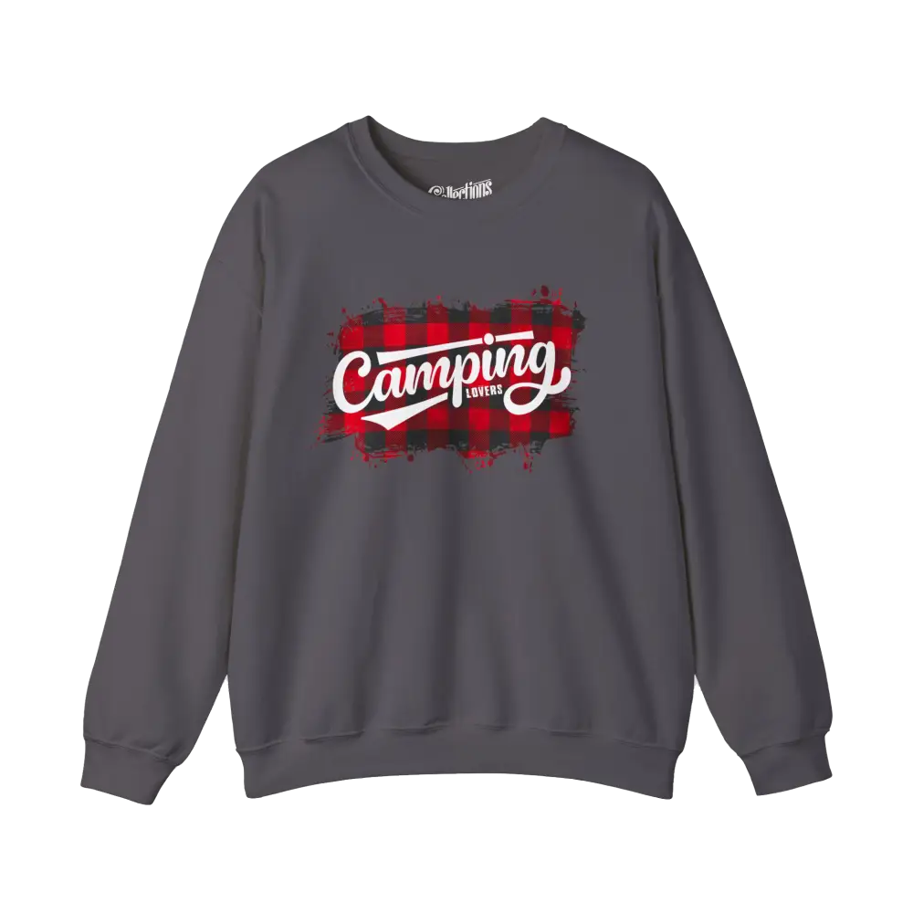 #camping - Sweat-shirt - Sweat-shirt - Camping lovers style rustique