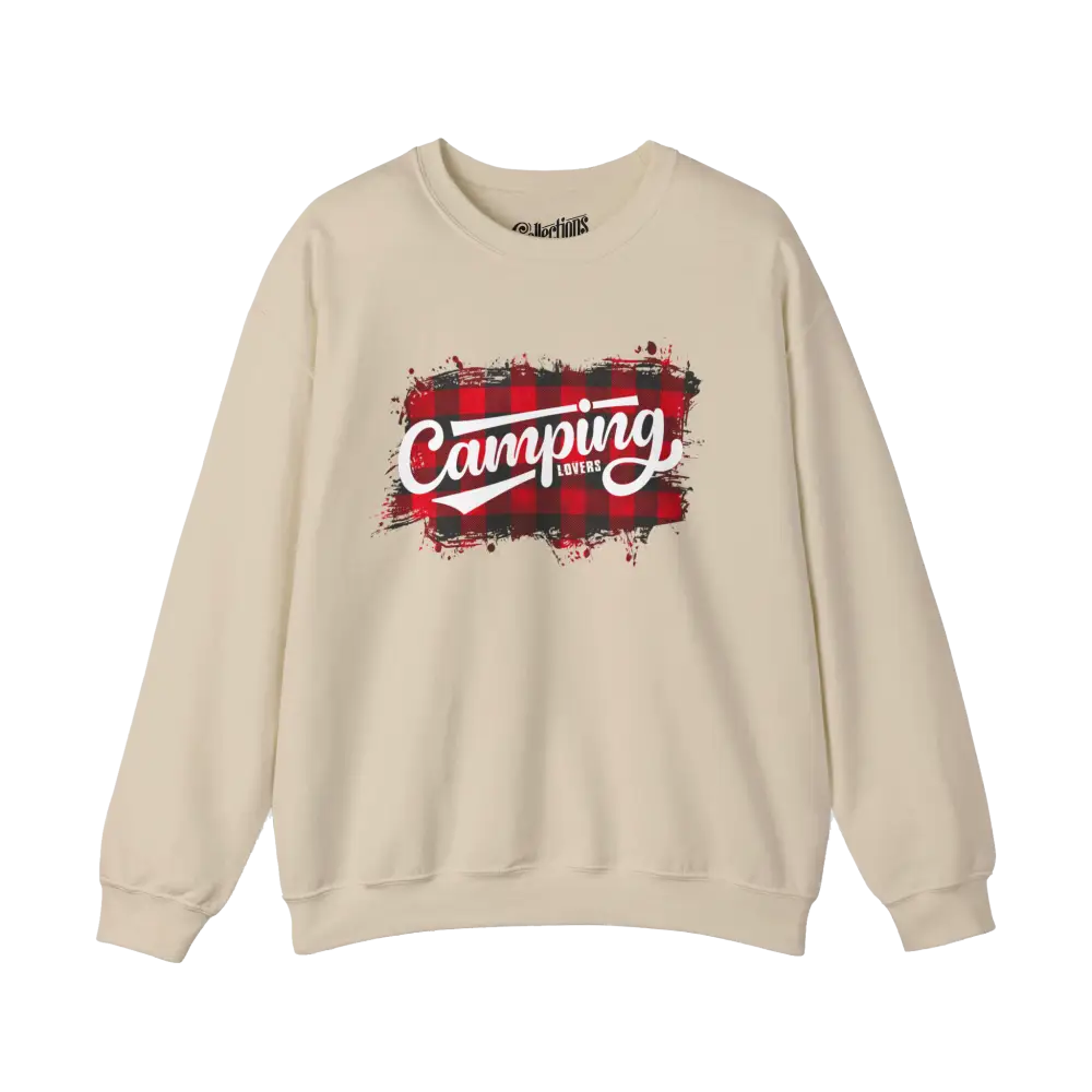 #camping - Sweat-shirt - Sweat-shirt - Camping lovers style rustique