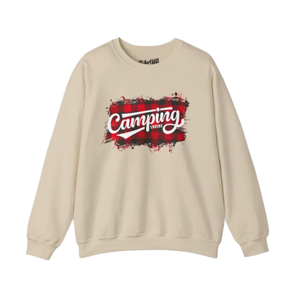 #camping - Sweat-shirt - Sweat-shirt - Camping lovers style rustique