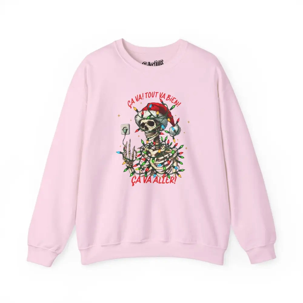 Temps des Fêtes - Sweat-shirt - Sweat-shirt – C’est Noël! Ça va aller!