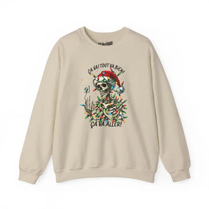 Temps des Fêtes - Sweat-shirt - Sweat-shirt – C’est Noël! Ça va aller!