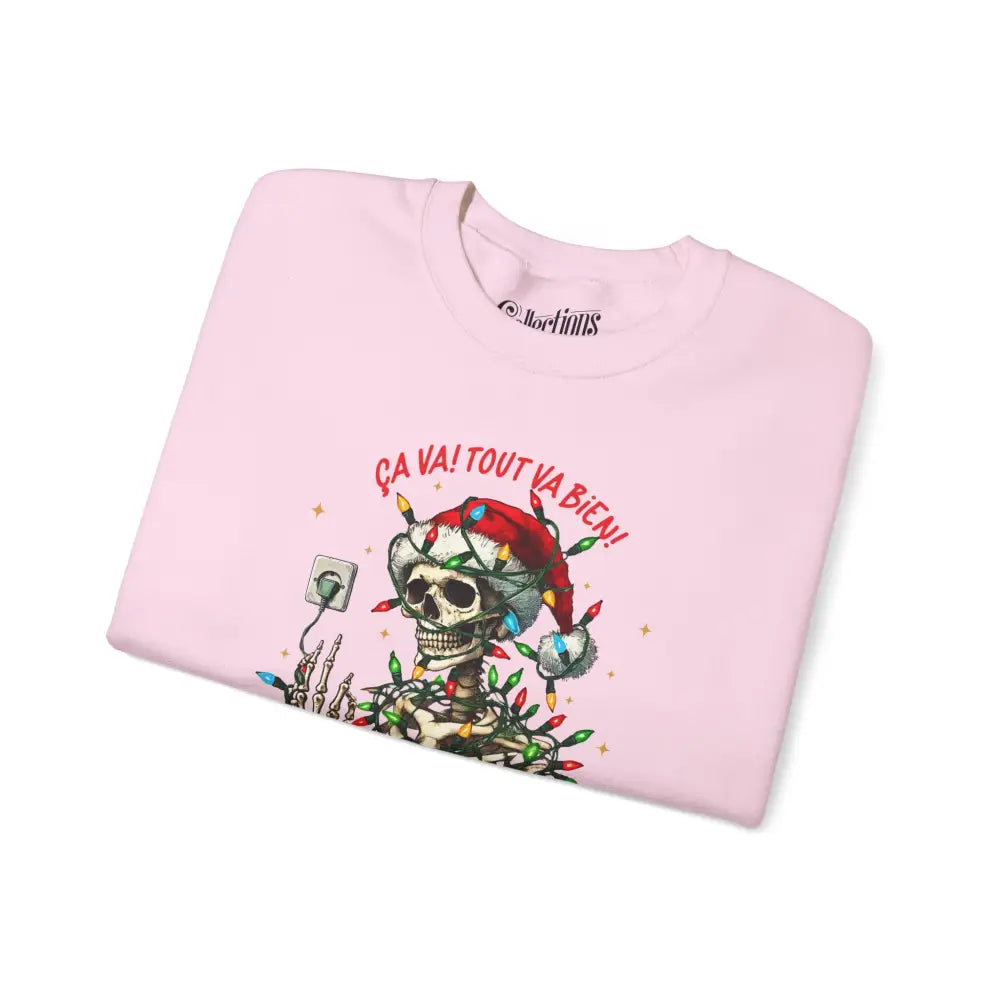 Temps des Fêtes - Sweat-shirt - Sweat-shirt – C’est Noël! Ça va aller!