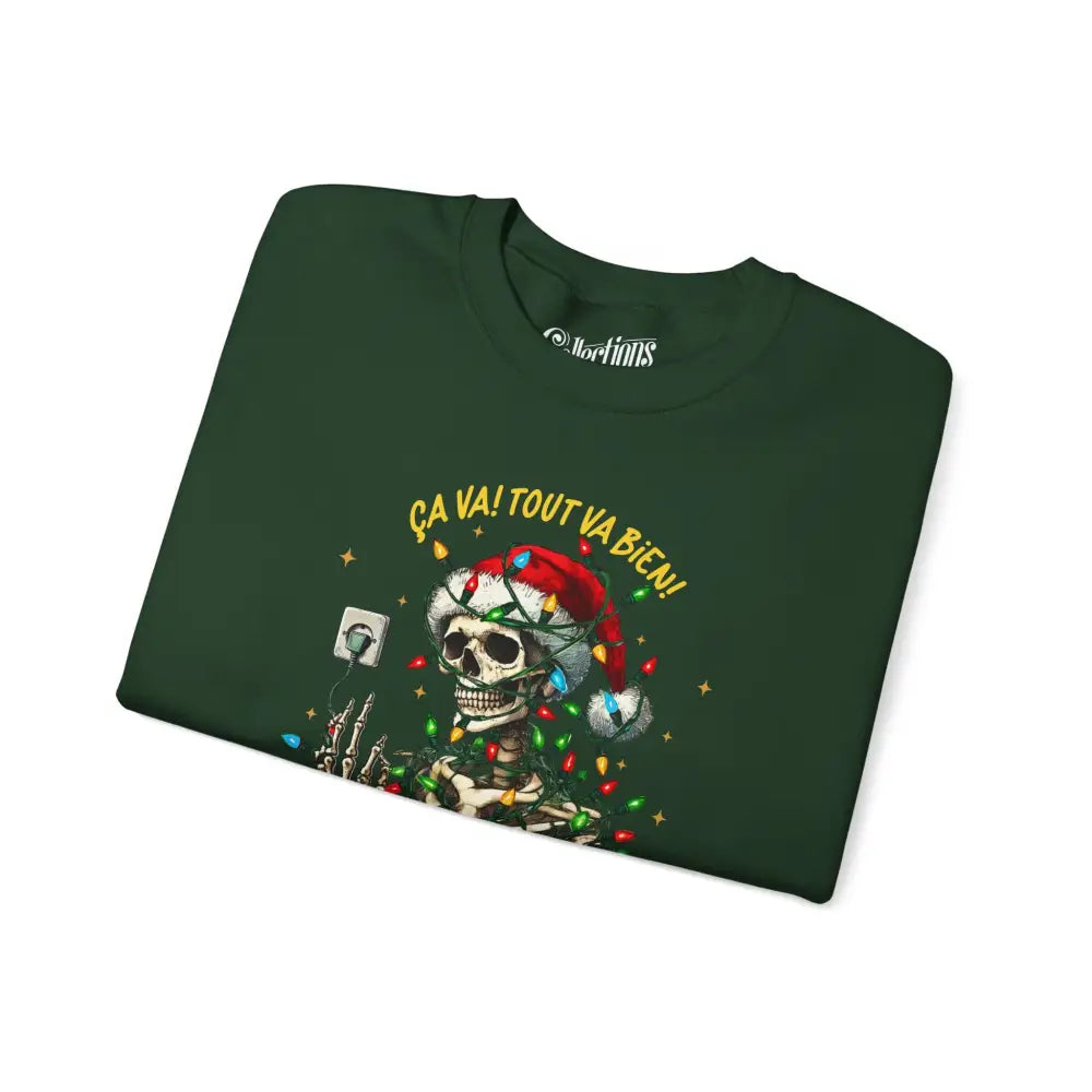 Temps des Fêtes - Sweat-shirt - Sweat-shirt – C’est Noël! Ça va aller!