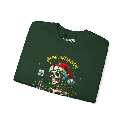 Temps des Fêtes - Sweat-shirt - Sweat-shirt – C’est Noël! Ça va aller!
