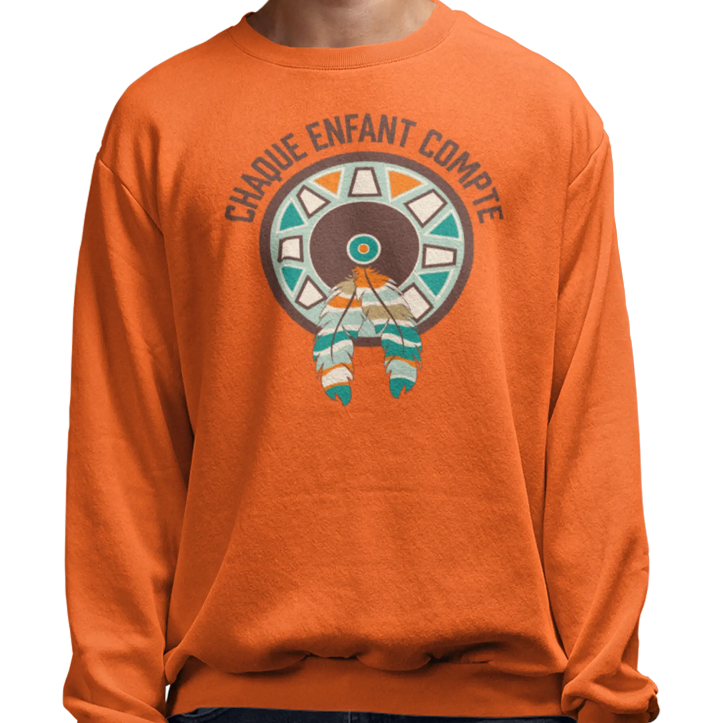 Local D’abord - Sweat-shirt - Sweat-shirt – Chaque enfant compte