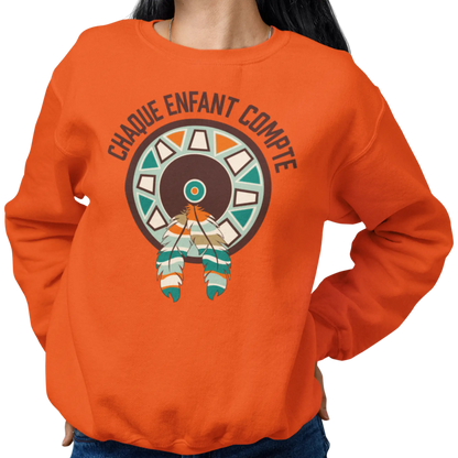 Local D’abord - Sweat-shirt - Sweat-shirt – Chaque enfant compte