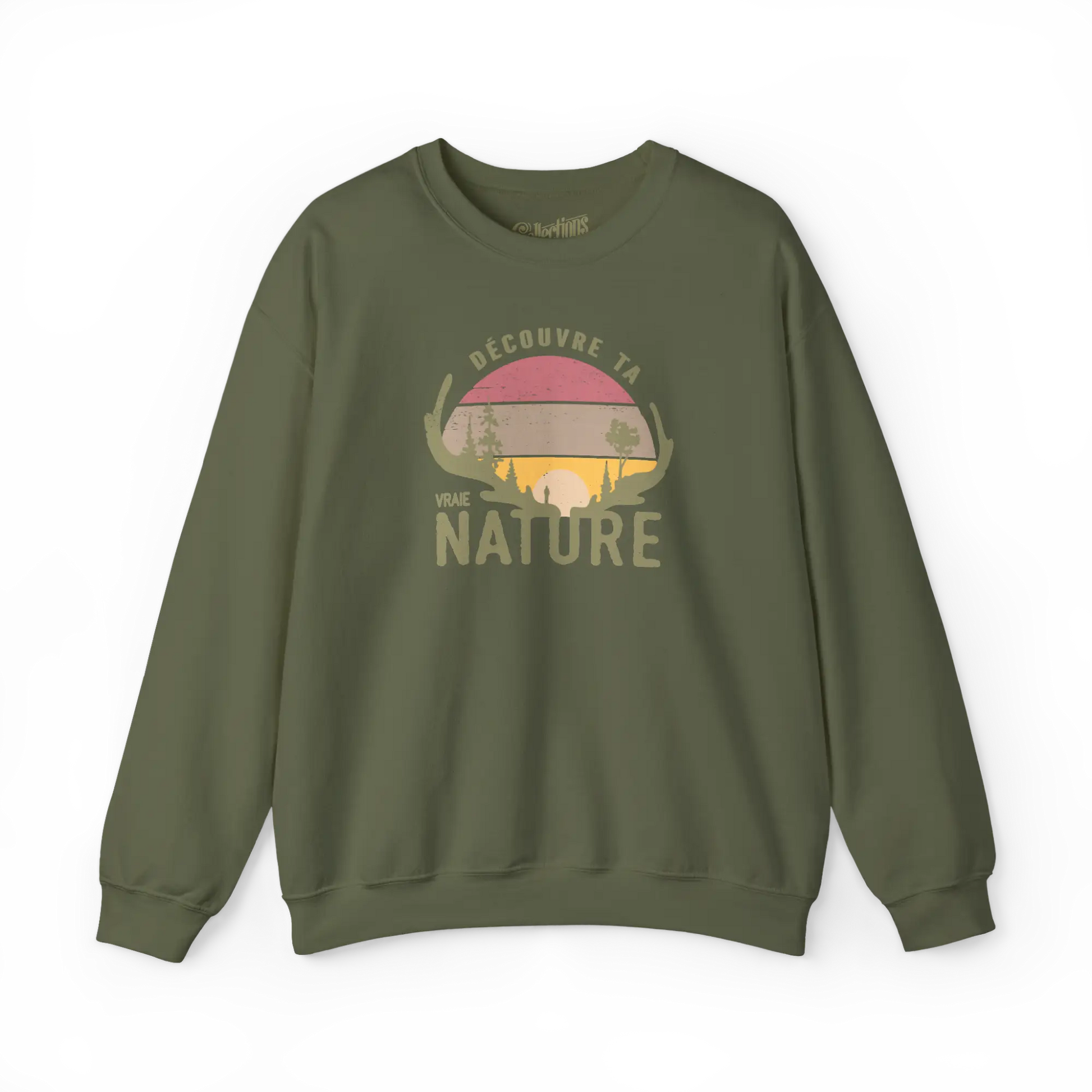 #camping - Sweat-shirt - Sweat-shirt - Découvre ta vraie Nature