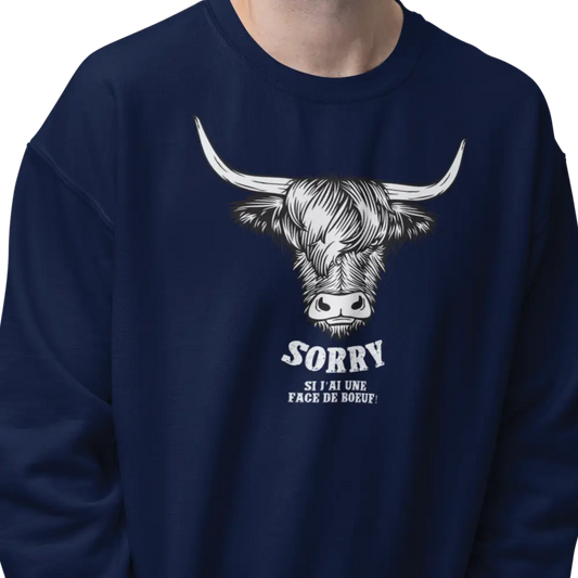 Les Poilus - Sweat-shirt - Sweat-shirt – Face de bœuf