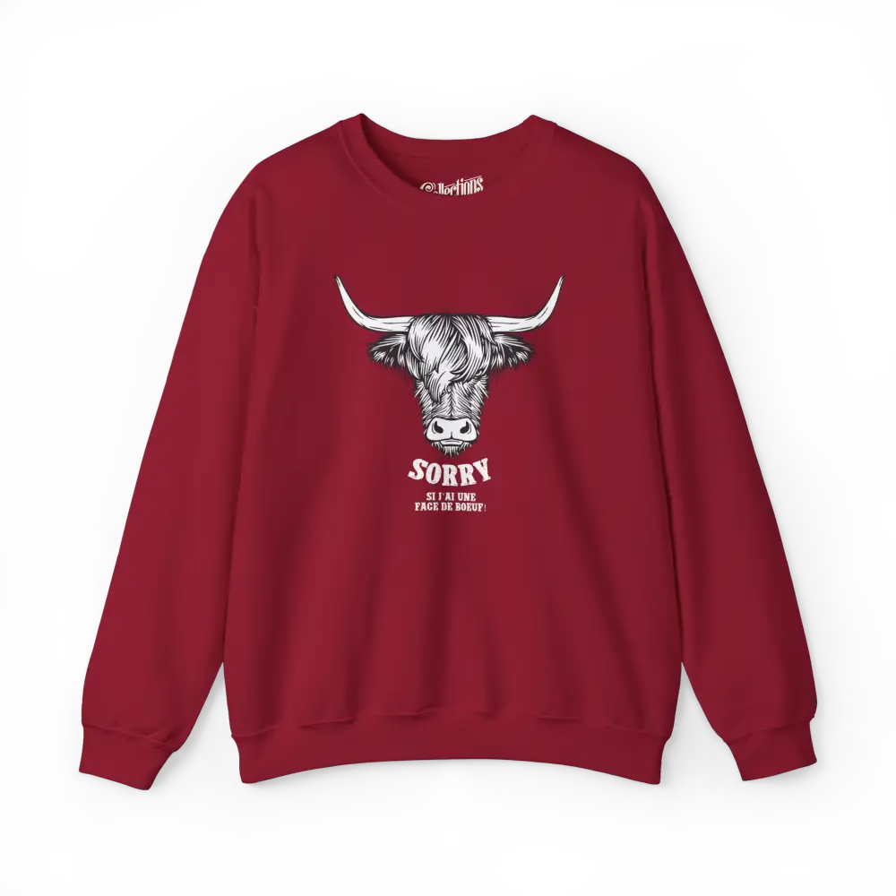 Les Poilus - Sweat-shirt - Sweat-shirt – Face de bœuf