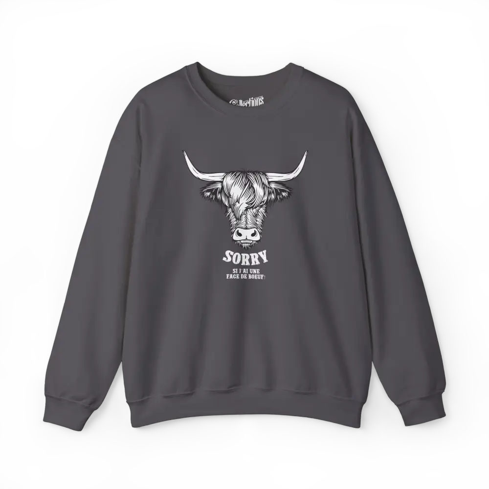 Les Poilus - Sweat-shirt - Sweat-shirt – Face de bœuf