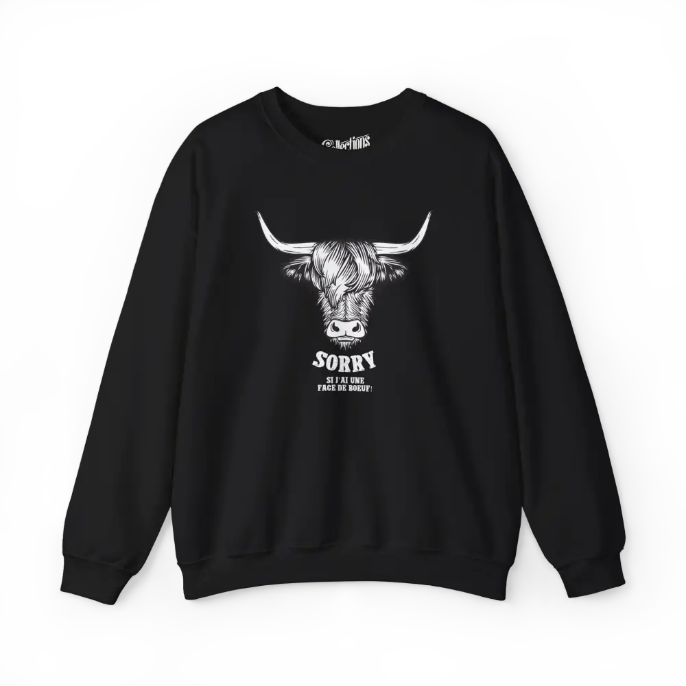 Les Poilus - Sweat-shirt - Sweat-shirt – Face de bœuf