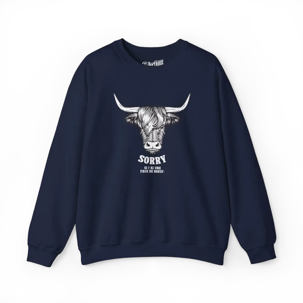 Les Poilus - Sweat-shirt - Sweat-shirt – Face de bœuf