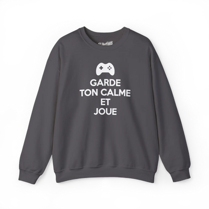 Gameur - Sweat-shirt - Sweat-shirt - Garde ton calme et joue
