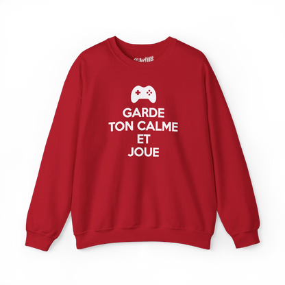 Gameur - Sweat-shirt - Sweat-shirt - Garde ton calme et joue