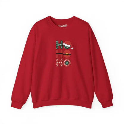 Temps des Fêtes - Sweat-shirt - Sweat-shirt – Ho Ho Ho Classique - Cerise / S / M
