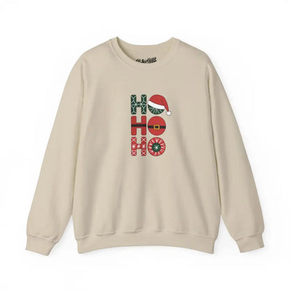 Temps des Fêtes - Sweat-shirt - Sweat-shirt – Ho Ho Ho Classique - Sable / S / M