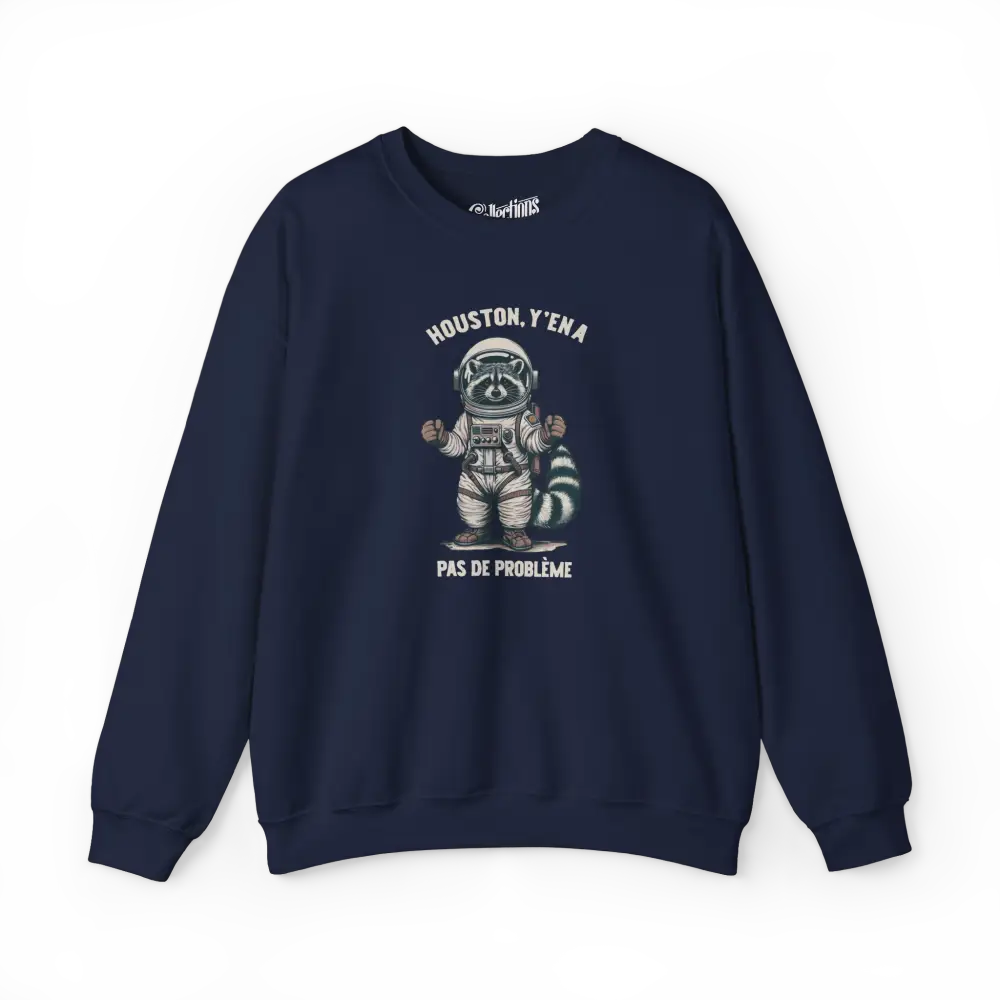 Les Poilus - Sweat-shirt - Sweat-shirt – Houston Y’en A Pas De Problème