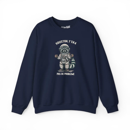 Les Poilus - Sweat-shirt - Sweat-shirt – Houston Y’en A Pas De Problème - Marine / S / M