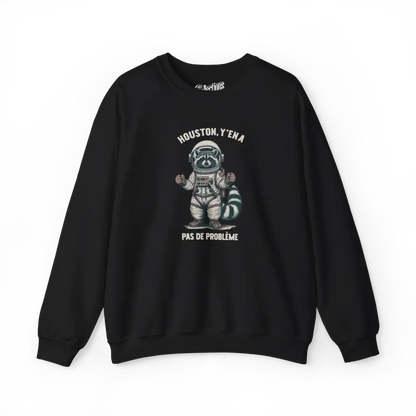 Les Poilus - Sweat-shirt - Sweat-shirt – Houston Y’en A Pas De Problème - Noir / S / M