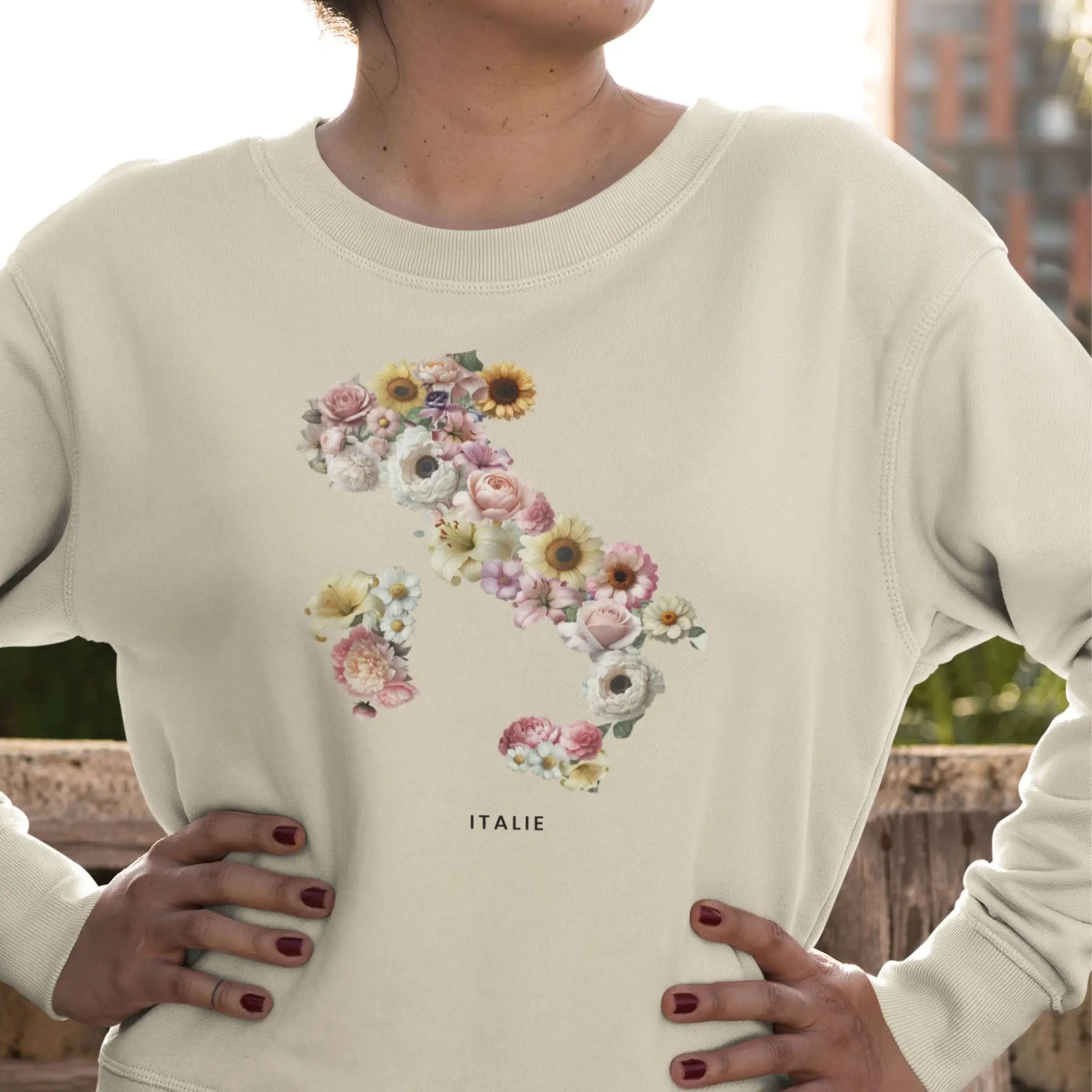 Globe-trotteurs - Sweat-shirt - Sweat-shirt - Italie en fleurs