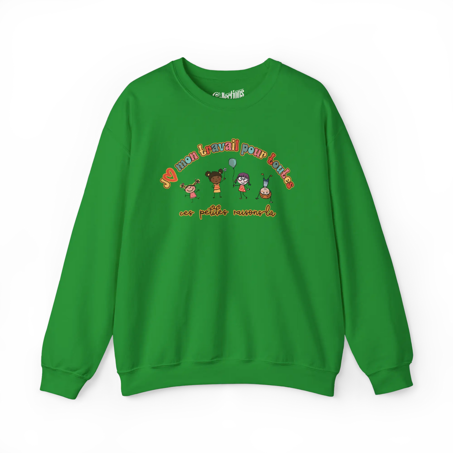 Vie d’Prof - Sweat-shirt - J’aime mon travail pour toutes ces petites raisons
