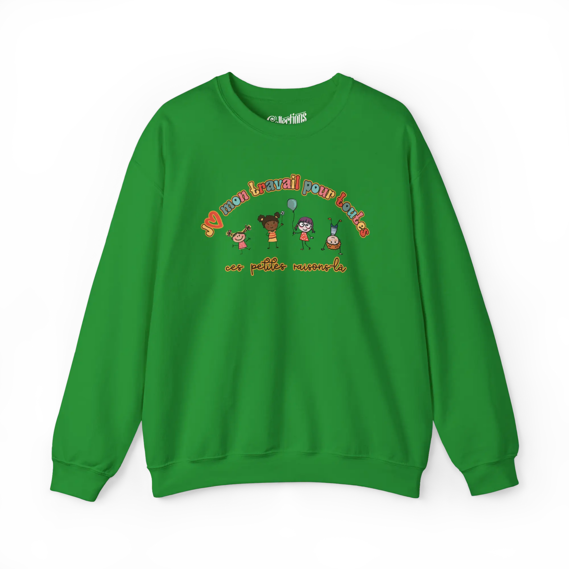 Vie d’Prof - Sweat-shirt - J’aime mon travail pour toutes ces petites raisons