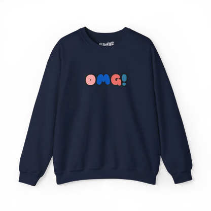 Jeunes - Sweat-shirt - Sweat-shirt - Jeunes - OMG! - Marine / XS (4-6 ans)